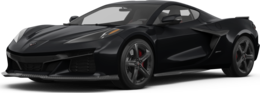 2025 Chevrolet Corvette front-facing, side angle cropped car colored image