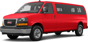 2023 GMC Savana 3500 Passenger LT Extended Extended Van 3D