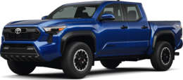 2024 Toyota Tacoma Double Cab front-facing, side angle cropped car colored image