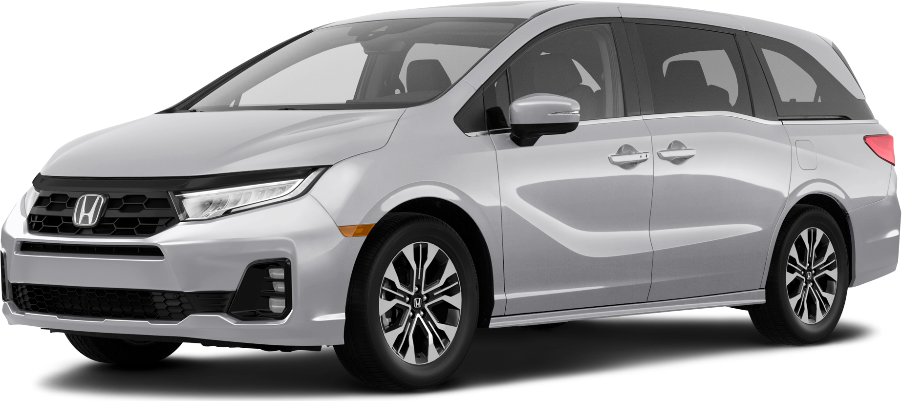 2027 Honda Odyssey front-facing, side angle cropped car colored image