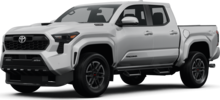 2025 Toyota Tacoma i-FORCE MAX Double Cab front-facing, side angle cropped car colored image