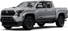 2025 Toyota Tacoma i-FORCE MAX Double Cab front-facing, side angle cropped car colored image