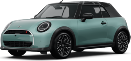 2025 MINI Convertible front-facing, side angle cropped car colored image