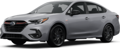 2025 Subaru Legacy front-facing, side angle cropped car colored image