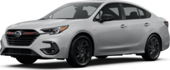 2025 Subaru Legacy front-facing, side angle cropped car colored image