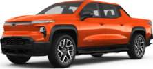 2025 Chevrolet Silverado EV front-facing, side angle cropped car colored image