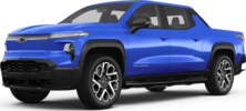 2025 Chevrolet Silverado EV front-facing, side angle cropped car colored image