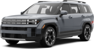 2026 Hyundai Santa Fe front-facing, side angle cropped car colored image