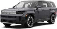 2025 Hyundai Santa Fe front-facing, side angle cropped car colored image