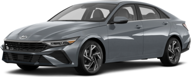 Elantra Hybrid Blue HEV image