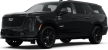 2025 Cadillac Escalade ESV front-facing, side angle cropped car colored image