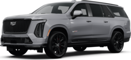 2025 Cadillac Escalade ESV front-facing, side angle cropped car colored image