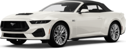 2025 Ford Mustang front-facing, side angle cropped car colored image