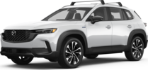 2025 MAZDA CX-50 Hybrid front-facing, side angle cropped car colored image