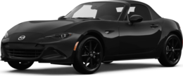2025 MAZDA MX-5 Miata front-facing, side angle cropped car colored image
