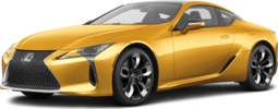 2025 Lexus LC front-facing, side angle cropped car colored image