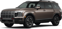 2026 Hyundai Palisade front-facing, side angle cropped car colored image