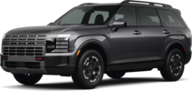 2026 Hyundai Palisade front-facing, side angle cropped car colored image