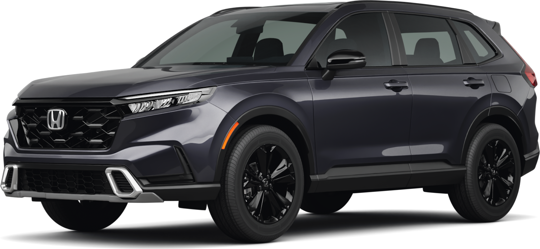 2026 Honda CR-V Hybrid front-facing, side angle cropped car colored image