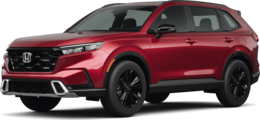 2026 Honda CR-V Hybrid front-facing, side angle cropped car colored image
