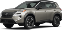 2026 Nissan Rogue front-facing, side angle cropped car colored image