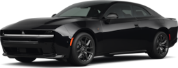 2026 Dodge Charger front-facing, side angle cropped car colored image