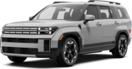 2026 Hyundai Santa Fe front-facing, side angle cropped car colored image