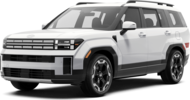 2026 Hyundai Santa Fe front-facing, side angle cropped car colored image