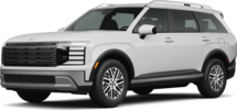 2026 Hyundai Palisade front-facing, side angle cropped car colored image