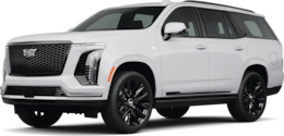2026 Cadillac Escalade front-facing, side angle cropped car colored image