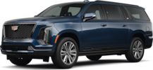 2026 Cadillac Escalade ESV front-facing, side angle cropped car colored image