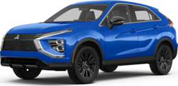 2026 Mitsubishi Eclipse Cross front-facing, side angle cropped car colored image
