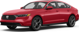 2026 Honda Accord Hybrid front-facing, side angle cropped car colored image