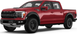 2026 Ford F150 front-facing, side angle cropped car colored image