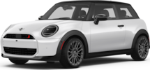 2026 MINI Hardtop 2 Door front-facing, side angle cropped car colored image