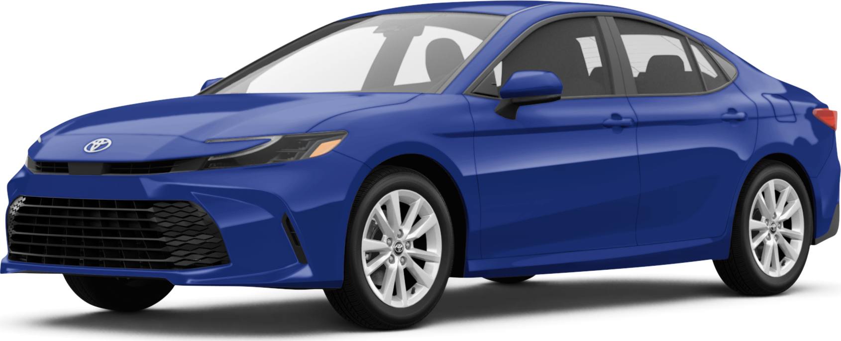 2026 Toyota Camry front-facing, side angle cropped car colored image