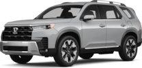 2026 Honda Pilot front-facing, side angle cropped car colored image