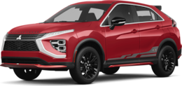 2026 Mitsubishi Eclipse Cross front-facing, side angle cropped car colored image