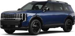 2027 Kia Telluride front-facing, side angle cropped car colored image
