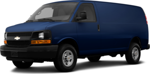 2013 Chevrolet Express 2500 Cargo Diesel Van 3D