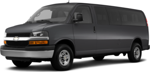 2013 Chevrolet Express 3500 Passenger LT Diesel Van 3D
