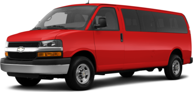 Express 3500 Passenger LT Extended Van 3D image