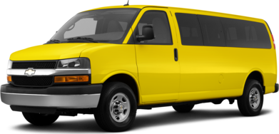 Express 3500 Passenger LS Diesel Van 3D image