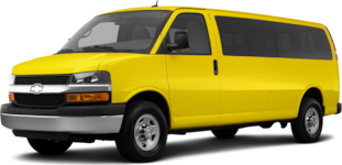 2013 Chevrolet Express 3500 Passenger LS Diesel Extended Van 3D