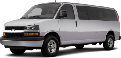 Express 3500 Passenger LS Extended Van 3D image