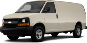 2013 Chevrolet Express 3500 Cargo Diesel Van 3D