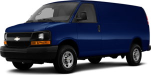 2013 Chevrolet Express 3500 Cargo Extended Van 3D