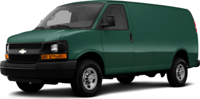 Express 3500 Cargo Extended Van 3D image