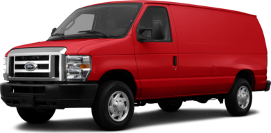 E150 Cargo Extended Van 3D image
