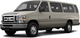 2013 Ford E350 Super Duty Passenger XL Van 3D